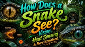 how does a snake see how does a snake see