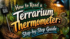 how to read a terrarium thermometer