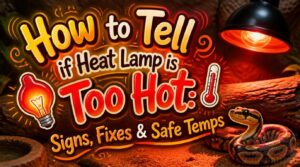 how to tell if heat lamp is too hot how to tell if heat lamp is too hot