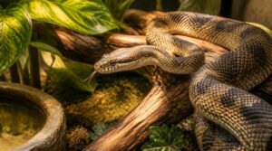 identify relaxed and curious snake behavior identify relaxed and curious snake behavior