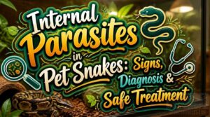 internal parasites in pet snakes
