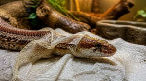 let snake move through towels let snake move through towels