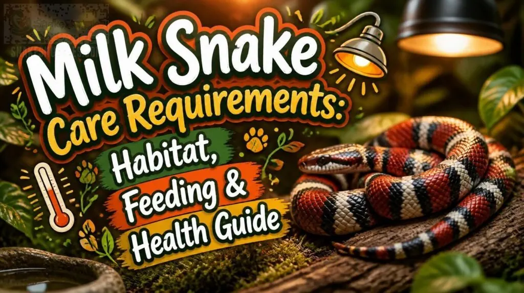 Milk Snake Care Requirements: Habitat, Feeding & Health Guide