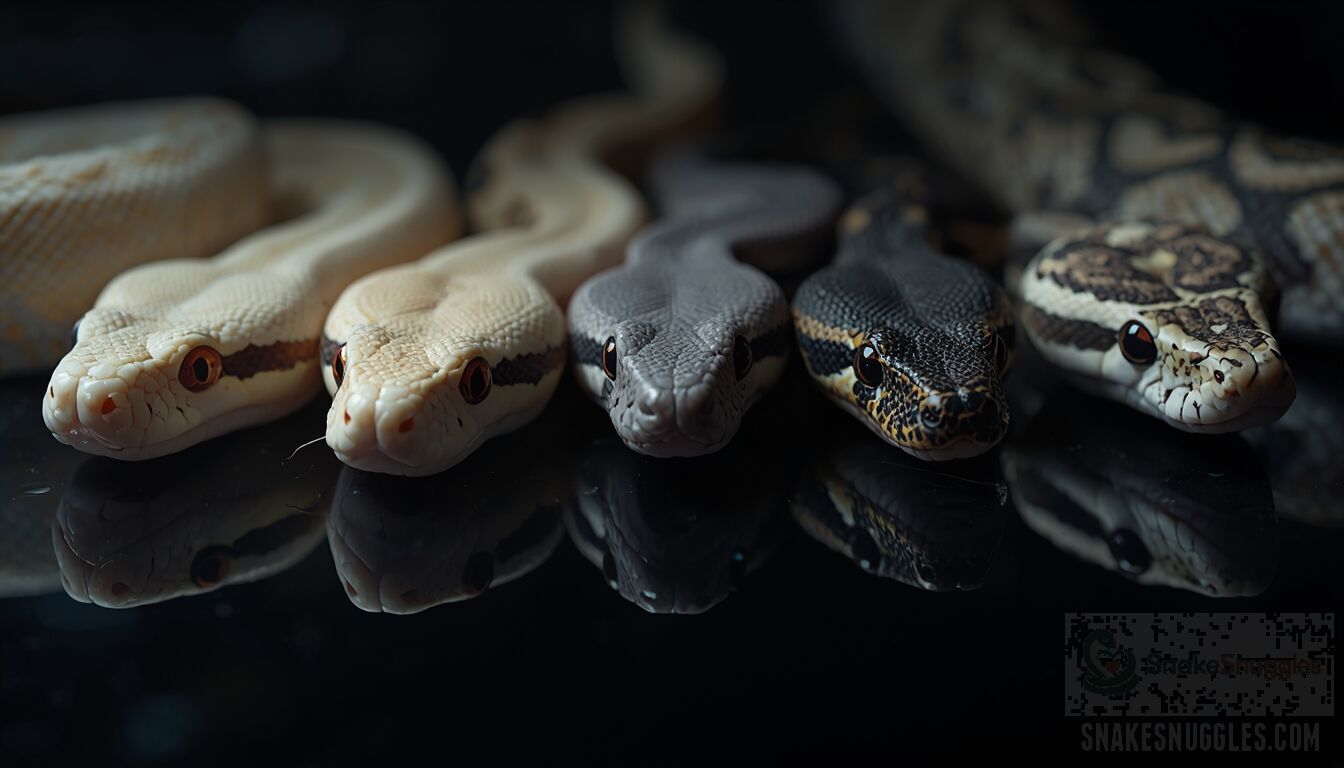 Python Snake Color Morphs Genetics of Snake Color Morphs: Inheritance, Pigments & Breeding