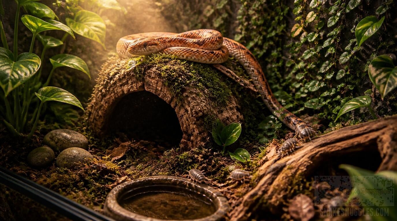 How to Set Up a Corn Snake Bioactive Enclosure: Step-by-Step Guide