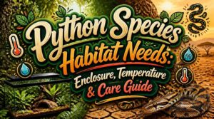 python species habitat needs