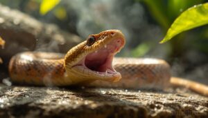 rare, brief yawns rare, brief yawns