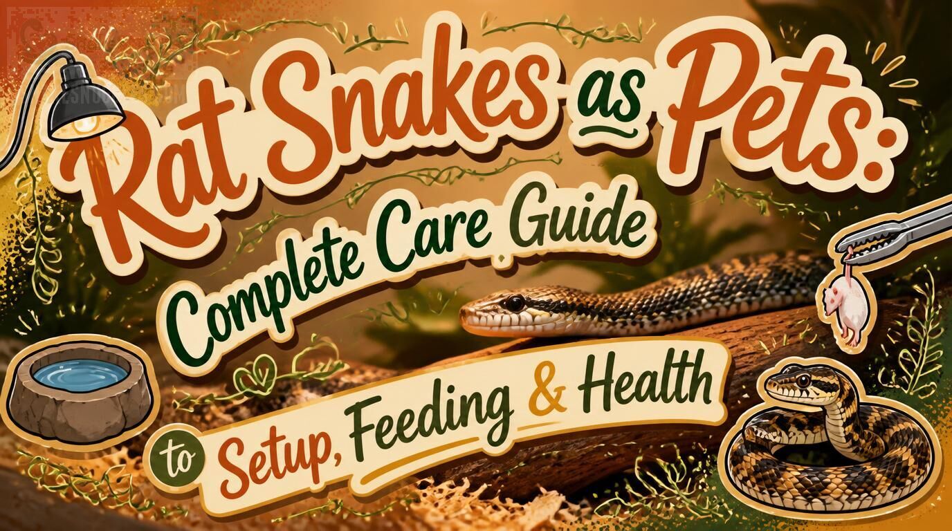 Rat Snakes as Pets: Complete Care Guide to Setup, Feeding & Health