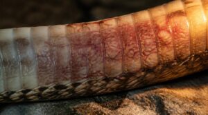 red or brown discoloration red or brown discoloration