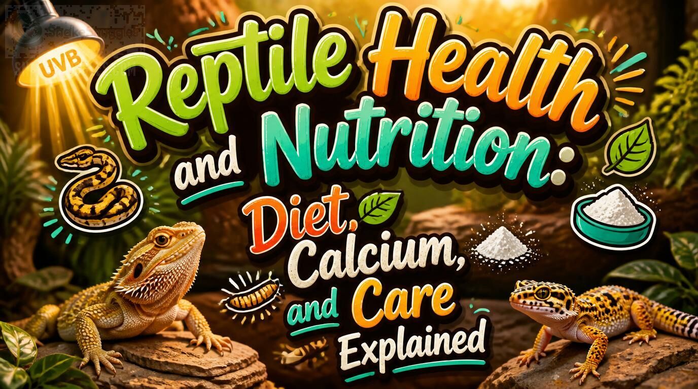 Reptile Health and Nutrition: Diet, Calcium, and Care Explained