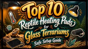 reptile heating pads for glass terrariums