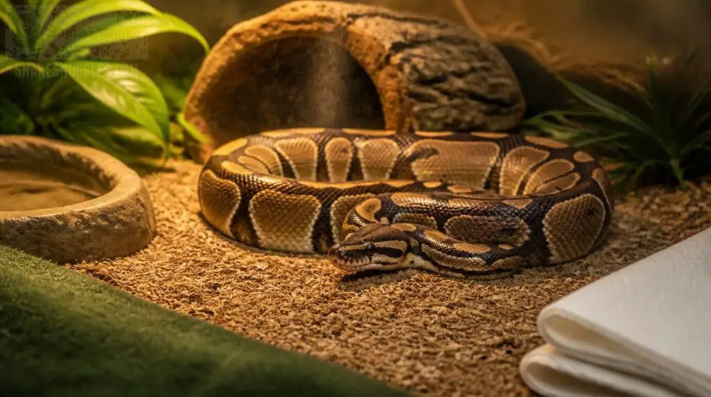 Ball Python Bedspread 10 Safe Ball Python Bedding Options (Plus Types to Avoid)