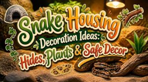 snake housing decoration snake housing decoration
