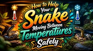 snake moving between temperatures snake moving between temperatures