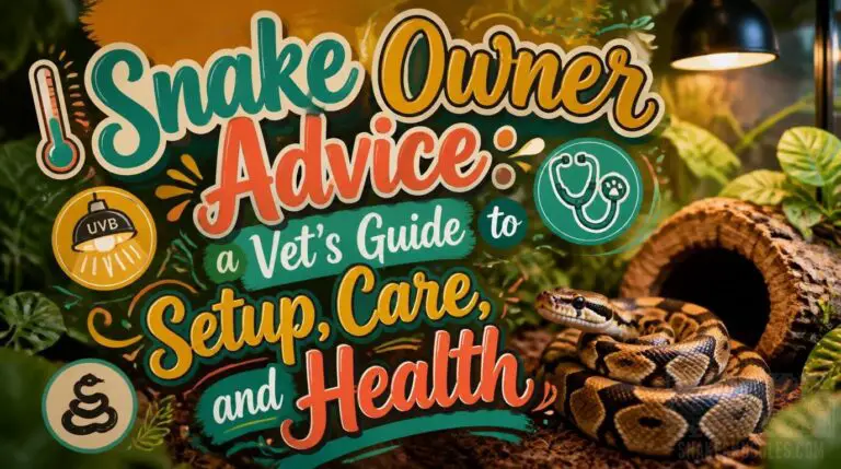 Snake Owner Snake Owner Advice: a Vet's Guide to Setup, Care, and Health