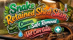 snake retained shed skin snake retained shed skin