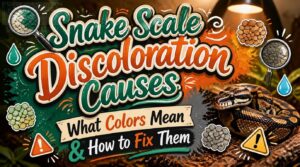 snake scale discoloration causes snake scale discoloration causes