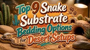 snake substrate bedding for desert setups