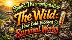 snake thermoregulation in wild