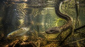 tentacled snake tentacled snake