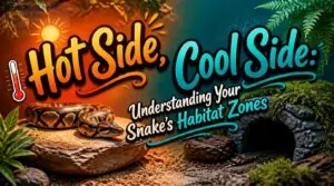 understanding hot side cool side snake habitat