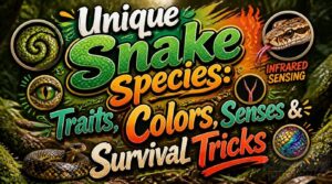 unique snake species characteristics unique snake species characteristics