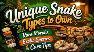 unique snake types to own unique snake types to own