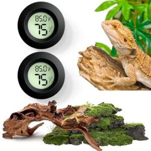 Vodolo 2PCS Reptile Thermometer and B0DT8RWDWJ