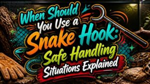 when should you use a snake hook when should you use a snake hook