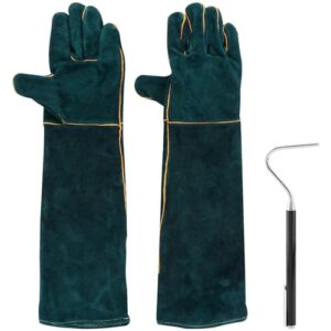 23.6inch Leather Animal Handling Gloves B0GYW1BZ6N