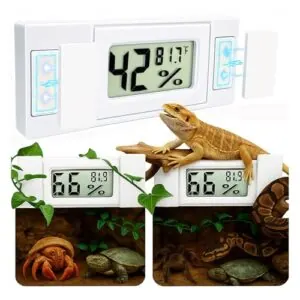 2pcs Magnetic Reptile Thermometer and B0FGJYQ5T8