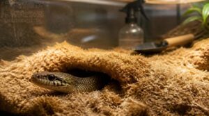 add safe, burrowable substrate add safe, burrowable substrate
