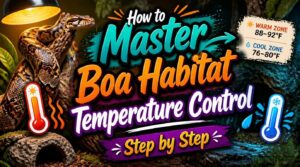 boa habitat temperature control