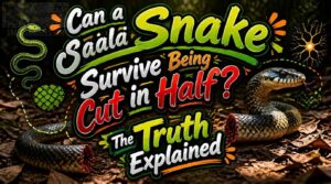 can a snake survive being cut in half find out first can a snake survive being cut in half find out first