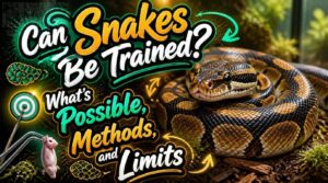 can snakes be trained can snakes be trained