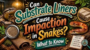 can substrate liners cause impaction in snakes can substrate liners cause impaction in snakes