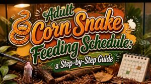 corn snake feeding schedule adult