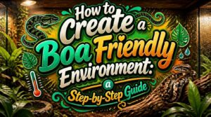 creating a boa friendly environment creating a boa friendly environment