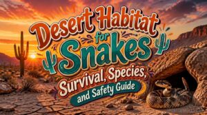 desert habitat for snakes