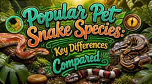 differences between popular pet snake species differences between popular pet snake species