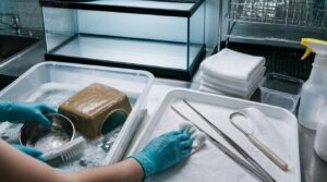 disinfect bowls, hides, and tools disinfect bowls, hides, and tools