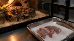 frozen-thawed prey is safest frozen-thawed prey is safest
