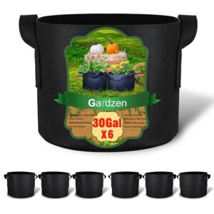 Gardzen 6 Pack 30 Gallon Grow B07P2FWKPV
