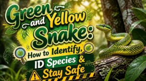 green and yellow snake green and yellow snake