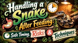 handling a snake after feeding handling a snake after feeding