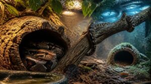 hides, branches, and enrichment hides, branches, and enrichment