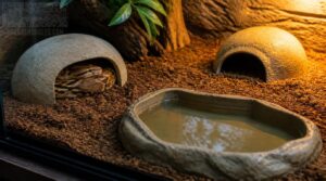 hides, substrate, and water hides, substrate, and water