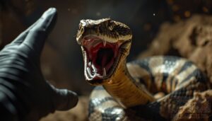 hissing and open-mouth warnings hissing and open-mouth warnings