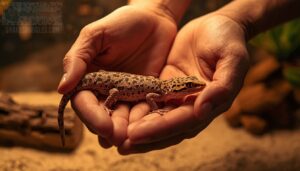 hold lizards without grabbing tails hold lizards without grabbing tails