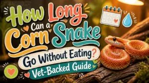 how long can a corn snake go without eating